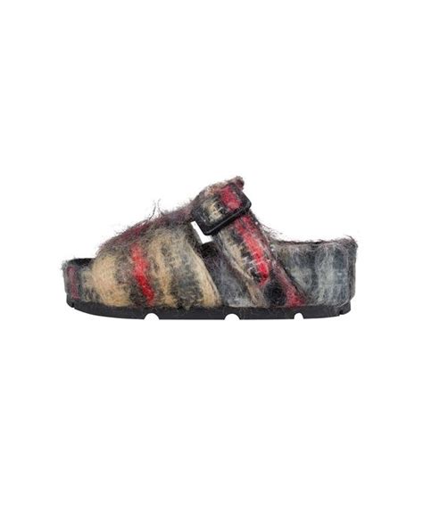 celine mohair sandals|24s celine sandals.